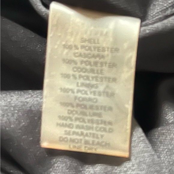 Vince Camuto Silver & Black Sequin Evening Dress Size 8 - Picture 7 of 12